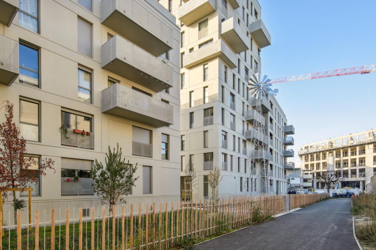 Апартаменты Chic Apart With Balcony Near Paris Ивры-Сур-Сеине Экстерьер фото
